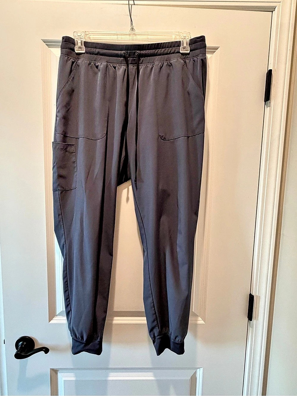 Maevn Momentum Women's Yoga Waist Jogger Scrub Pant Momentum 5092 Black Jogger
